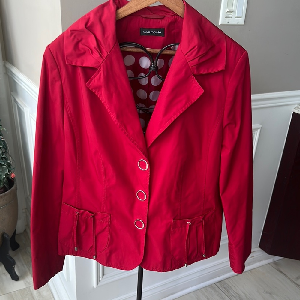 Red Marconia Blazer